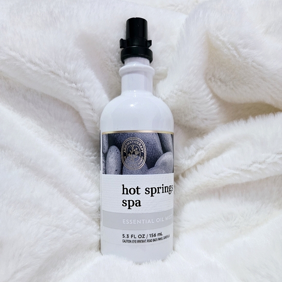 Hot Springs Spa Essential Oil Mist Bath & Body Works Aromatherapy Nwt - Picture 1 of 4